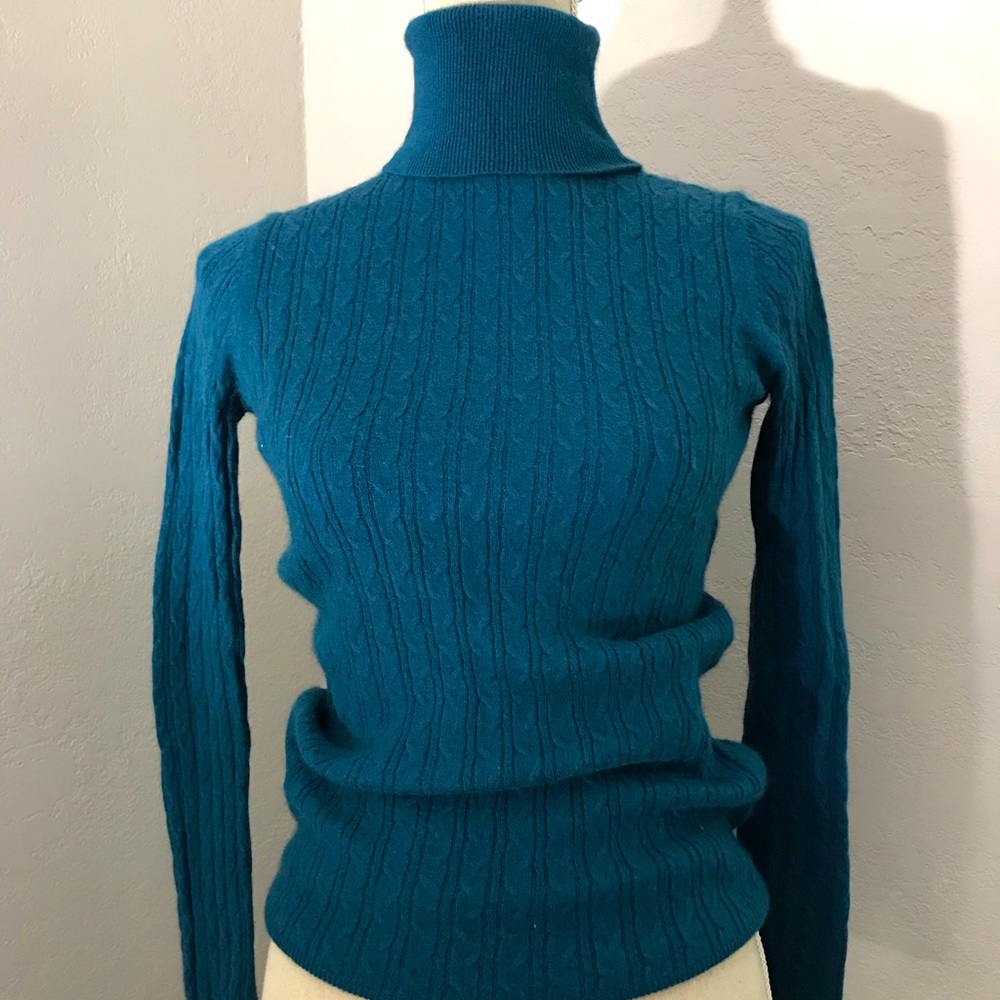 Long sleeve, angora, turtleneck